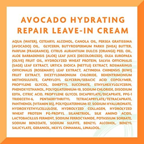 Creme Condicionador Leave-in Hidratante Cantu Abacate, 12 On