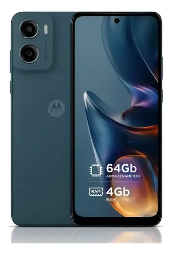 Motorola Moto E13 -g06- Dual Sim 4 Gb Ram 64 Gb Azul