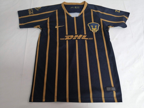 Jersey Pumas U.n.am Futbol Talla S Generica Detalle Borlas 