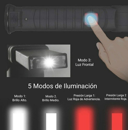 Trabajo Cn Recargable Inspección De De Linterna Lámpara