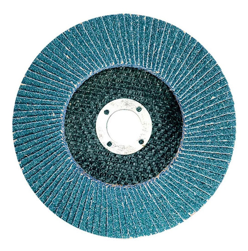 Kit 3 Disco Flap Desbaste Acabamento Grão 80 115x22mm