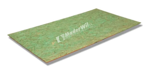 Osb Tapume Verde Fenolico 10 Mm 1,22x2,20 Mts Cerramientos