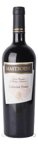 Vino Mastroeni Cabernet Franc X6 Un. De Mastroeni