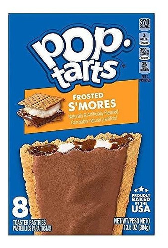 Pop-tarts Frosted S'mores 8 Unidades (paquete De 2) Por Kell