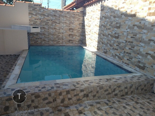 Imagem 6 de 28 de Lindo Sobrado 2 Dormitórios A Venda Itanhaém , São Paulo, Bairro Califórnia, Sendo Um Dos Dormitórios Suíte, - Ca00857 - 70724026