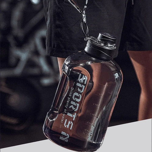 Botella De Agua Portátil Para Deportes Y Fitness De 1,7 L