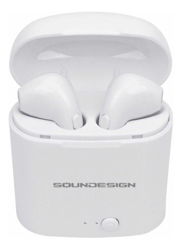 Air Pods Soundesign  Auricular Bluetooth 2 Horas Y 20 Duraci