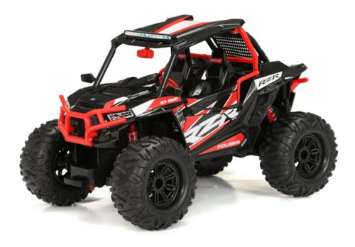 New Bright Polaris Rzr Carro De Control Remoto 2.4ghz *sk Color Rojo