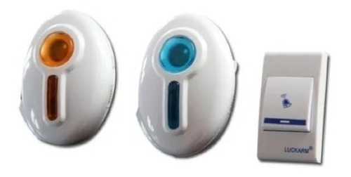 Imagen 4 de 10 de Timbre Inalambrico Exterior Melodías Luckarm Sin Cables