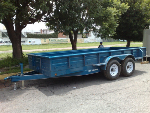 Remolque Maza Volteo 6000kg Maquinaria,carga Gral