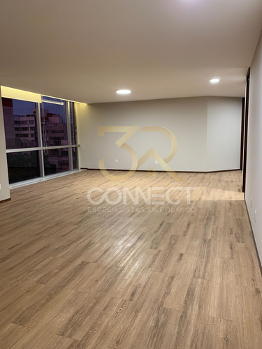 Departamento En Renta En Polanco 3r/2.5b/2e - Excelente Ubicación - 295m2