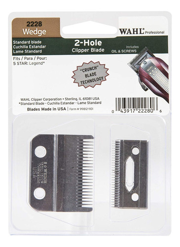 Cuchilla Para Maquina Wahl 2228 Acero