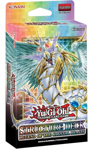 Yugioh Structure Deck Legend Of The Crystal Beasts Inglés