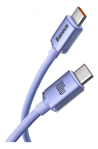 Cable Usb-c/usb-c 100w Compatible Con Macbook iPad Samsung