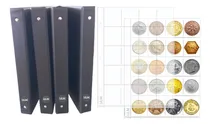 Comprar Carpeta + 10 Hojas Ulm +200 Bolsitas Zipper Para 200 Monedas