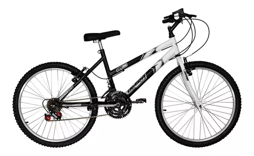 BICICLETA MOUNTAIN BIKE ARO 24 MASCULINA - AZUL