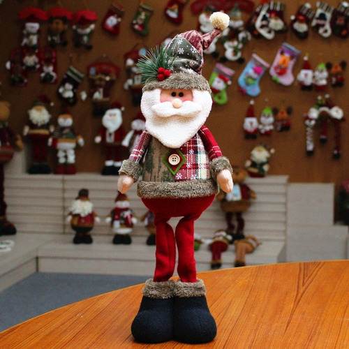 Adornos Navideños De Pie Para Mesa De Interior Color 3 Pcs