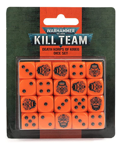 Warhammer - Juego De Dados De Krieg (40 K Kill Team Death K.