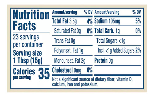 Hellmann's Italian Herb &garlic Mayonesa 340 Ml (importada)