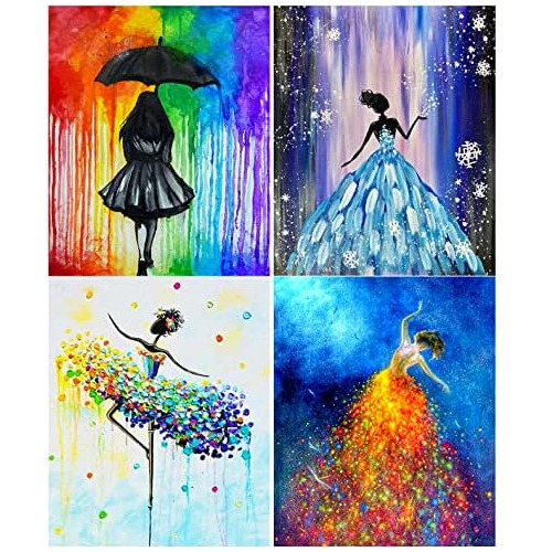 Pintura De Diamantes Diy 5d Adultos Y Niños Kit De Pin...