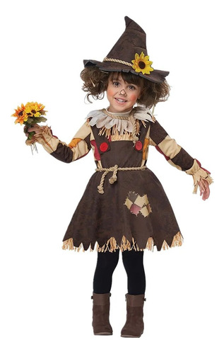 Disfraz De Espantapájaros Del Mago De Oz Para Niños Disfraz