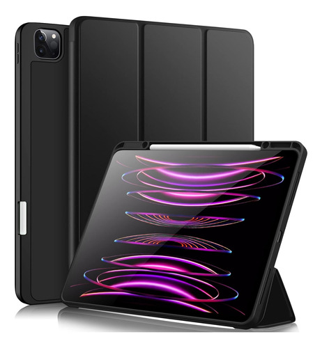 Carcasa Smart Cover Elegante Para iPad Pro 12.9 6ta Gen. M2