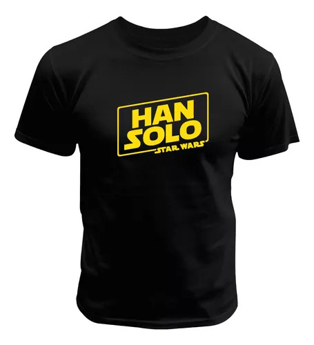 Remera Star Wars Star Wars Han Solo Guerra De Unisex