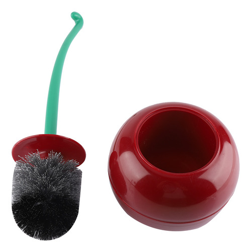 Escobilla De Baño Con Forma De Cereza, Soporte Para Inodoro
