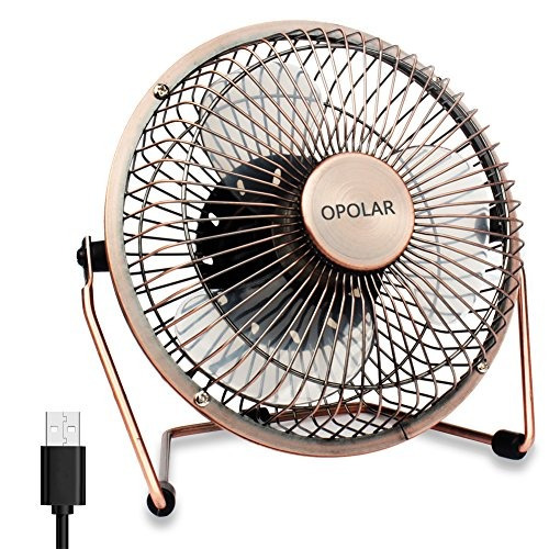 Opolar Ventilador Usb De Escritorio De 6 Pulgadas, Alimentad