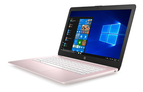 Imagen 3 de 4 de Notebook HP 14-cb172wm rosa 14", Intel Celeron N4000 4GB de RAM 64GB SSD, Intel UHD Graphics 600 1366x768px Windows 10 Home