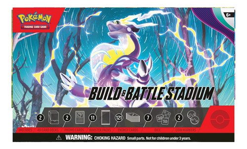 Pokémon Tcg: Scarlet & Violet Construye Y Combate Un Estadio
