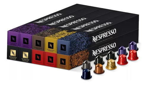 Cápsulas Café Nespresso Pack Ispirazione Italiana X 100