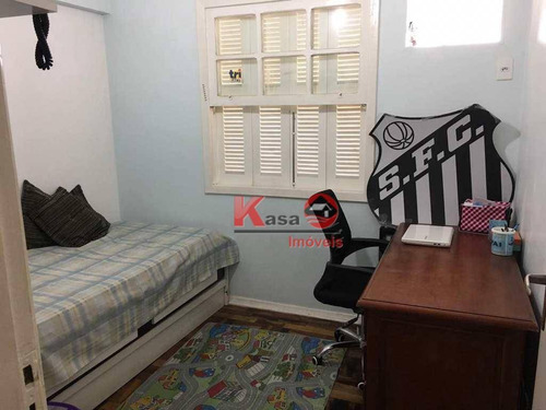 Imagem 8 de 19 de Apartamento Com 3 Dormitórios À Venda, 129 M² Por R$ 515.000,00 - Encruzilhada - Santos/sp - Ap7081
