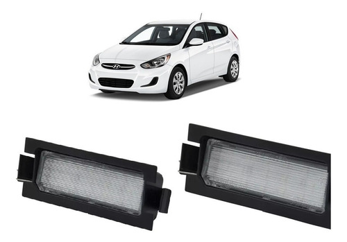 Luz Led Patente Hyundai Accent Hb 2011-2017 Accesorio