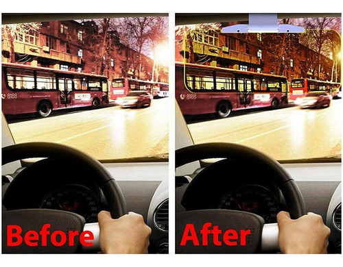 Extensor De Visera De Automóvil, 2 En 1, Visera Antirrefleja