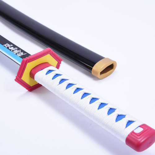 Espada Katana Demon Slayer Agatsuma Zenitsu 79 Cm Azul