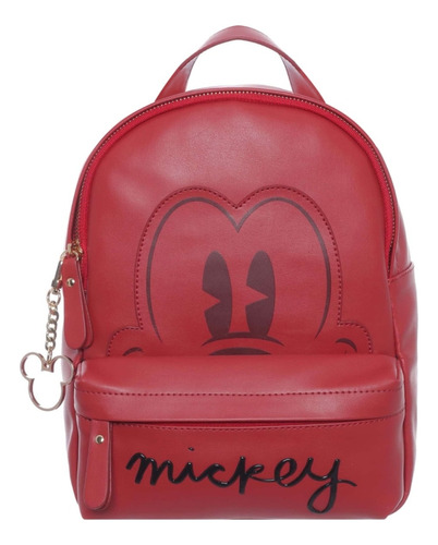 Mochila Mujer Disney Mickey W Capsule Rojo Hbdanken2cw Diseño De La Tela Lisa