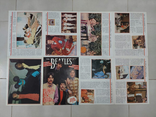 Revista Pôster The Beatles Som Três 2 (Usado)