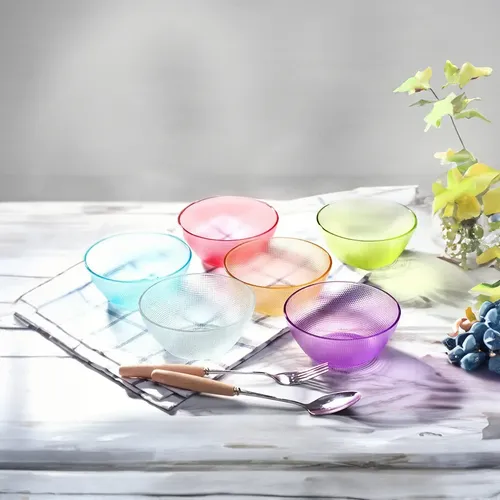 Set X6 Bowl De Vidrio Compoteras - $ 11.519,99