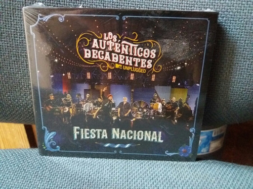 Cd + Dvd Los Auténticos Decadentes Unplugged Fiesta Nacional
