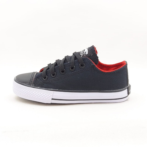 Imagen 3 de 4 de Zapatilla Nene Nena Niños Lona Cordones Jaguar 8174 27-33