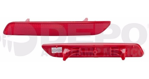 Reflejante Trasero Honda Cr-v 2010 - 2011 Derecho Xpo