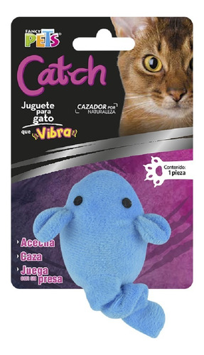 Juguete Pez Aletas Vibro Catch De Fancy Pets