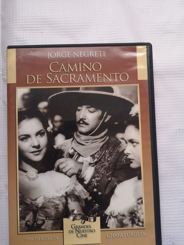 Camino De Sacramento Película Dvd Original Jorge Negrete 