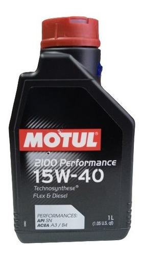 Aceite Motul 15w-40 Semi-sintetico 