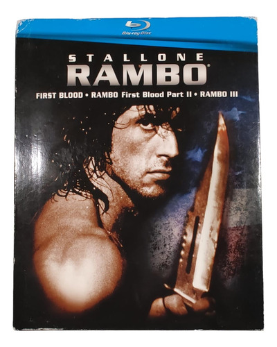 Blu-ray Br Stallone Rambo Collection / Incluye 3 Films