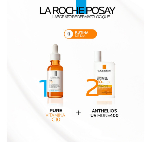 Serum La Roche Posay Vitamina C Pure Vitamin C10 Todo Tipo De Piel Día/noche