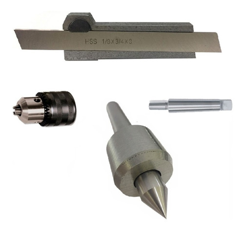 Ferramentas Para Torno Kit Cm2 + Bedame 3/4 + Mandril (w)