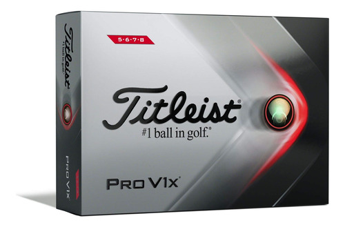 Pelotas Bolas De Golf Titleist Pro V1x 12 Unidades Num Altos