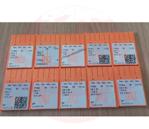 30 Agulhas Beka Para Reta Cabo Fino Dbx1 1738 Dlx1